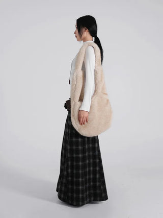 Rondy Check Low Maxi Long Skirt