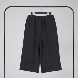 Nido Center Snap Wool String Wide Pants