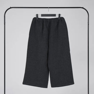 Nido Center Snap Wool String Wide Pants