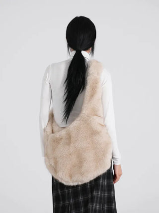Silkworm Fur Shoulder Bag