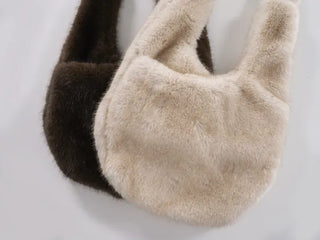 Silkworm Fur Shoulder Bag