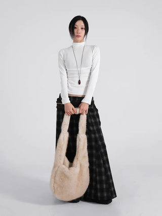 Silkworm Fur Shoulder Bag