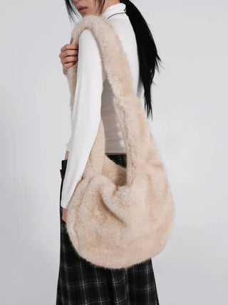 Silkworm Fur Shoulder Bag