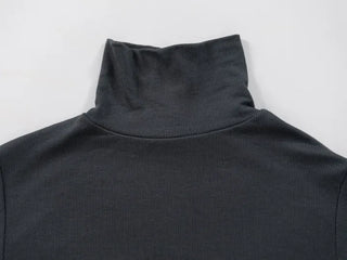 Mire Mock Turtleneck Long Sleeve T-shirt