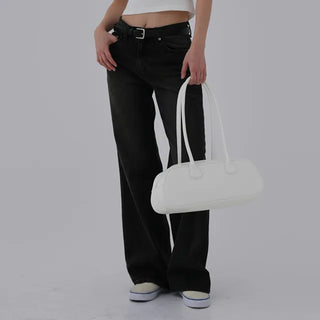 Riku Painting Wide Denim Pants Jeans