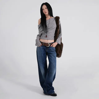 Bona Low-Rise Slim Brushed Wash Pants