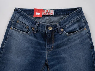 Bona Low-Rise Slim Brushed Wash Pants