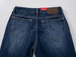 Bona Low-Rise Slim Brushed Wash Pants