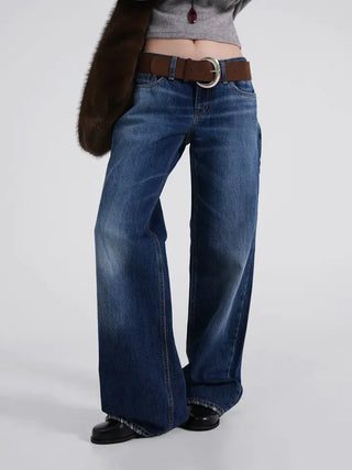 Bona Low-Rise Slim Brushed Wash Pants