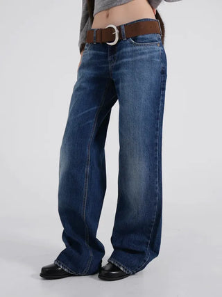 Bona Low-Rise Slim Brushed Wash Pants