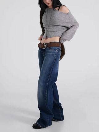 Bona Low-Rise Slim Brushed Wash Pants