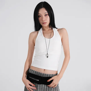 Coil Basic Halter Neck Celine Sleeveless