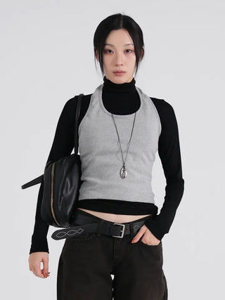 Coil Basic Halter Neck Celine Sleeveless