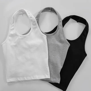 Coil Basic Halter Neck Celine Sleeveless