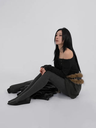 Mary Wild Naughty Fur Belt