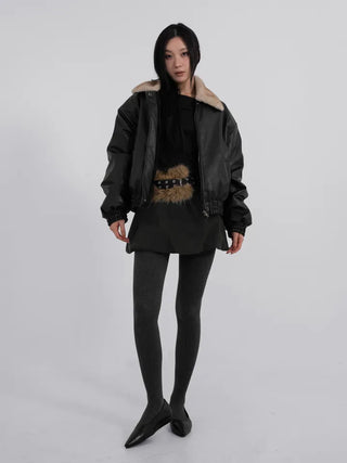 Mary Wild Naughty Fur Belt