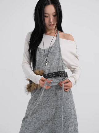 Mary Wild Naughty Fur Belt