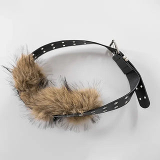 Mary Wild Naughty Fur Belt