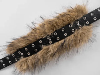 Mary Wild Naughty Fur Belt