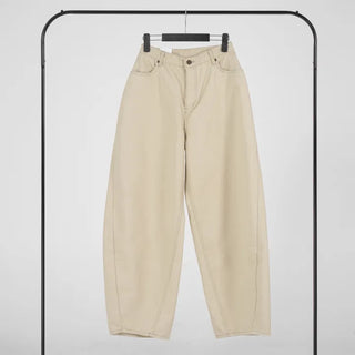 Lark Color Stitch Wide Curved Pants
