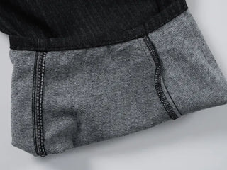Lark Color Stitch Wide Curved Pants
