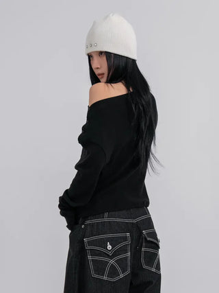 Nor Shoulder Button Multi-way T-shirt
