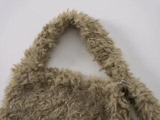 Nao Holiday Fur Halter Bustier