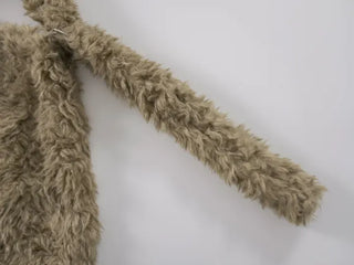 Nao Holiday Fur Halter Bustier