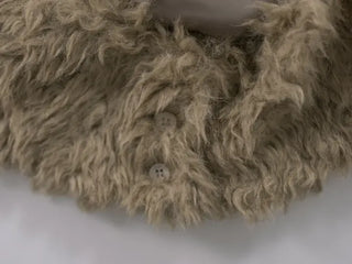Nao Holiday Fur Halter Bustier