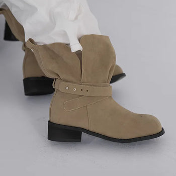 Muse Blooming Suede Ankle Boots