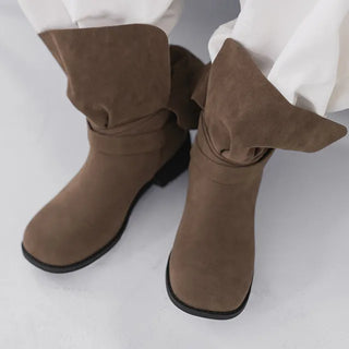 Muse Blooming Suede Ankle Boots