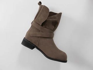 Muse Blooming Suede Ankle Boots