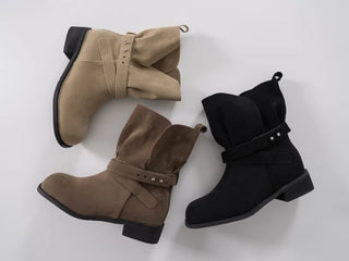 Muse Blooming Suede Ankle Boots