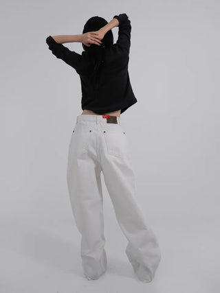 Roa Aqua Rivet Basic Wide Pants