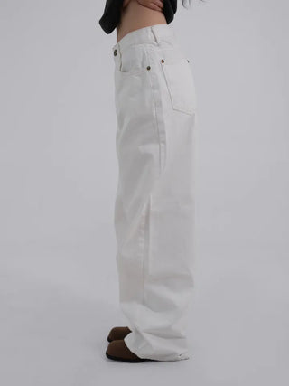 Roa Aqua Rivet Basic Wide Pants