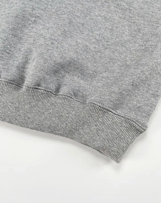 Jenna Semi-Crop V-Neck Sweatshirt