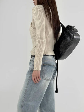 Leon Bustier Ribbed Knit