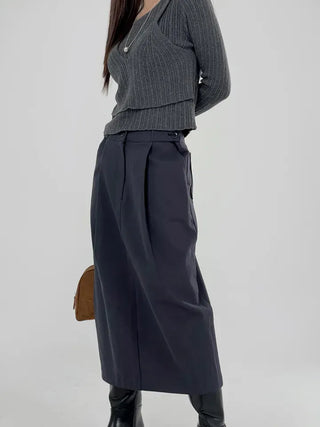 Leon Bustier Ribbed Knit
