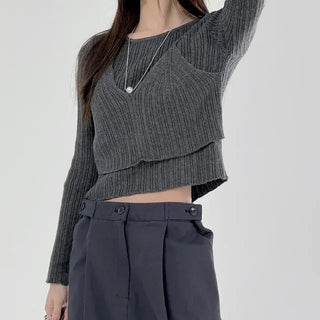 Leon Bustier Ribbed Knit