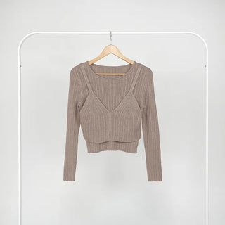 Leon Bustier Ribbed Knit