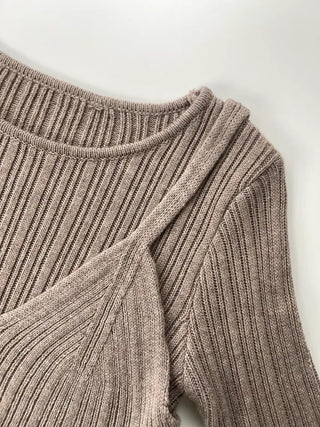 Leon Bustier Ribbed Knit
