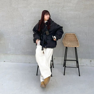 (Unisex) Hooded Denim Jumper