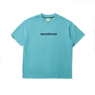 [Monterest] Quick-Dry Antibacterial Logo Crewneck Tee
