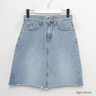 Basic denim skirt