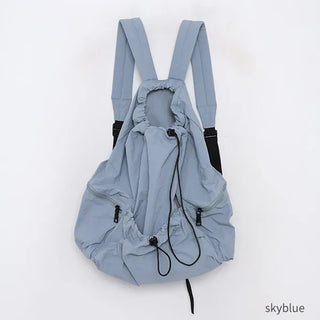 Pocket String Backpack