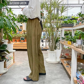 mute pleat pants
