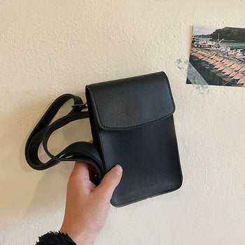 Flat Square Phone Bag Mini Crossbody Bag