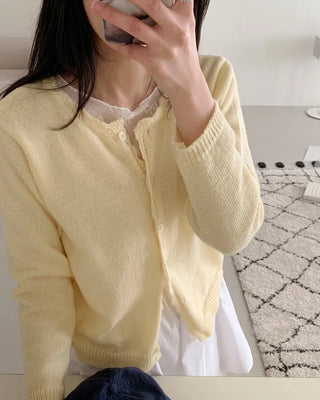 [April Limited-Time Sale] (5 colors) Soft Knit Cardigan