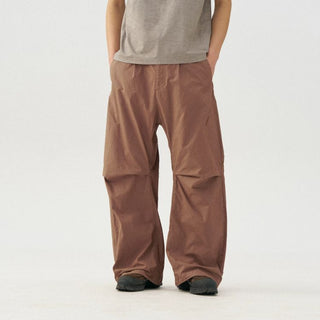 [Monterest] Enzyme Washed Wide Leg Work Pants