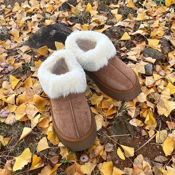 Sheepskin boots
